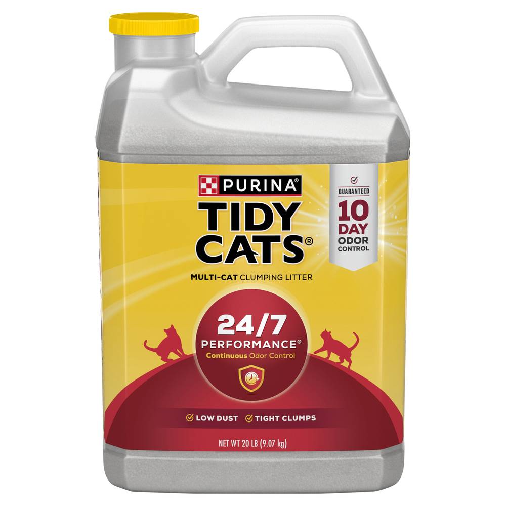 Tidy Cats 24/7 Performance Multi-Cat Clumping Litter (20 lbs)