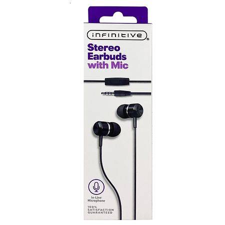 Infinitive Stereo Earbuds With Mic