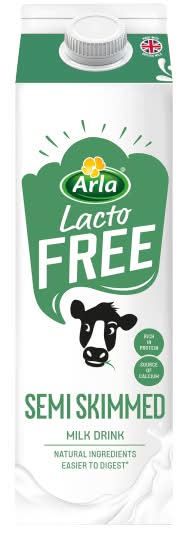 Arla Lactofree Semi Skimmed Milk (1L)