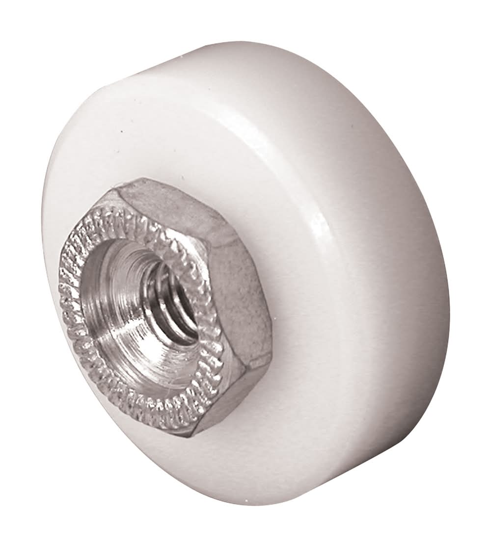 Prime-Line 3/4 In. D X 0.75 In. L Nylon Roller Assembly 2 Pk