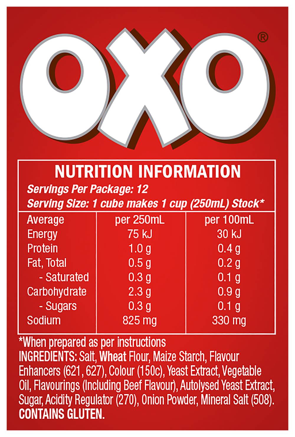 OXO Stock Cubes Delivery Near Me | Order Online | Uber Eats
