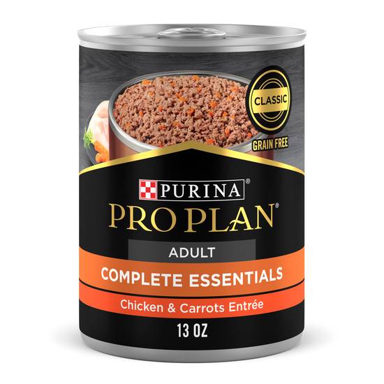 Purina Pro Plan High Protein Dog Food (chicken and carrots)