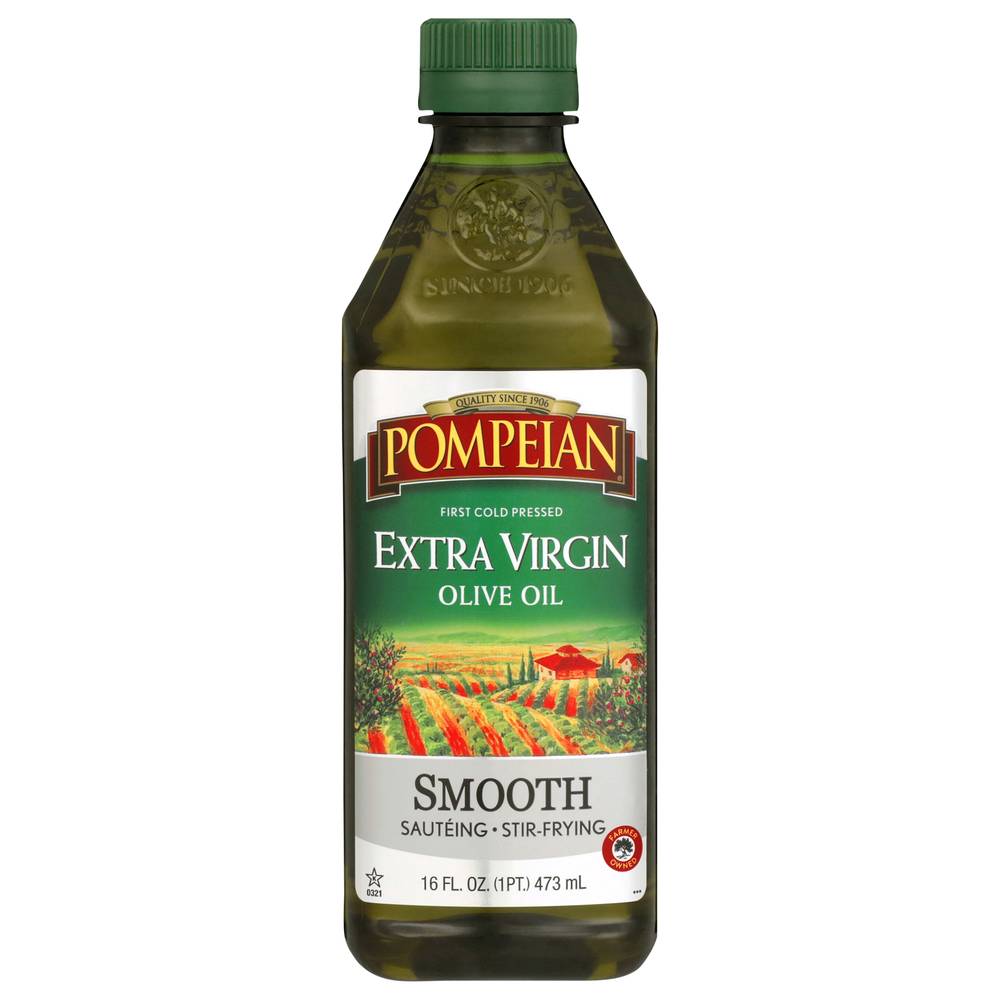 Pompeian Smooth Extra Virgin Olive Oil (16 fl oz)