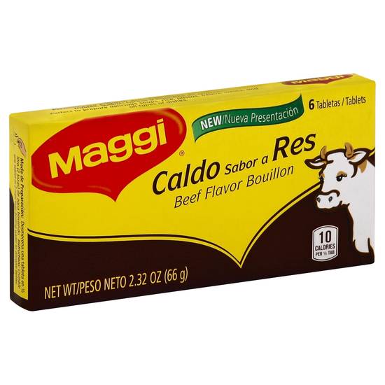 Maggi Beef Flavor Bouillon Tablets (6 ct)