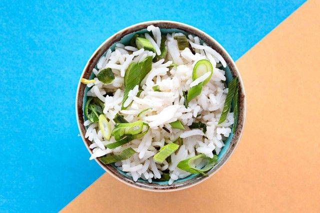 Spring Onion Rice (V) (VG) (GF)