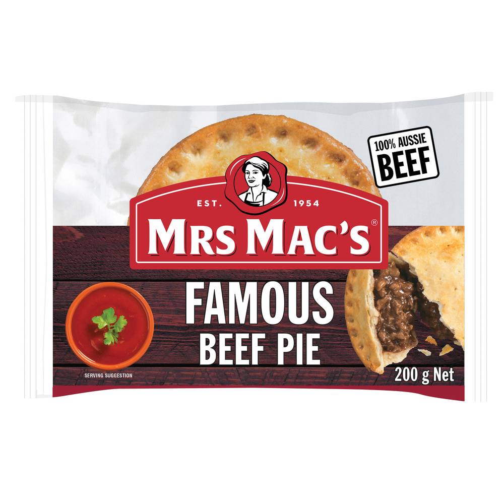 Mrs Macs Beef Pie Delivery Near Me Order Online Uber Eats