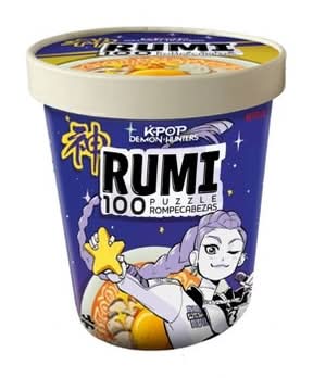 Buffalo Games Rumi Ramen Noodle Cup Jigsaw Puzzle 6+ Years, 11x15 in (100 ct)