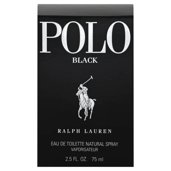 Ralph Lauren Polo Black Eau De Toilette Natural Spray