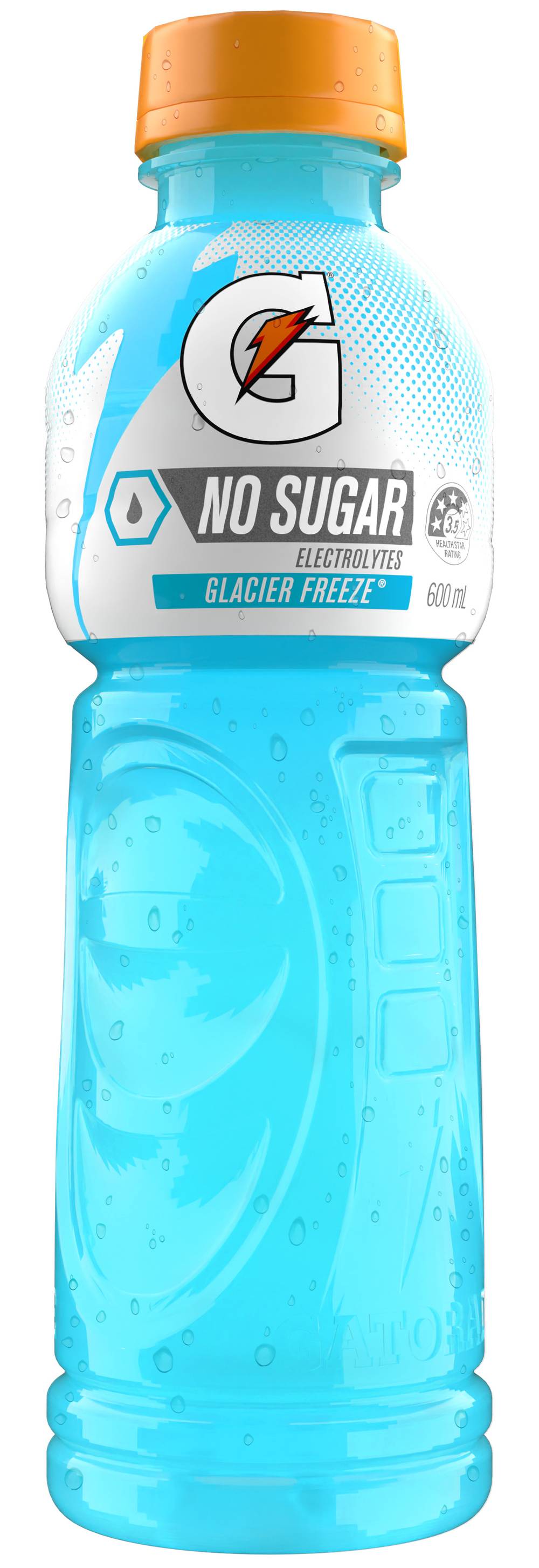 Gatorade No Sugar Electrolytes Sport Drink, Glacier Freeze (600mL)