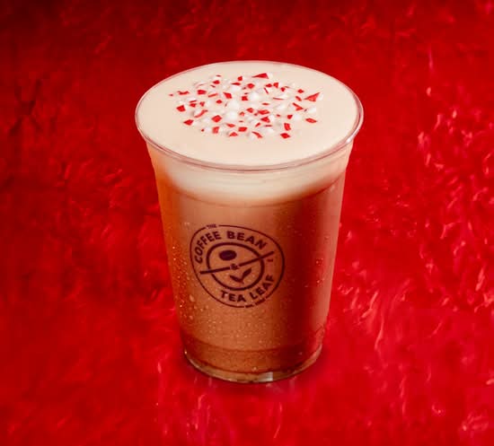 Iced Lattes|Peppermint Mocha Cream Iced Latte