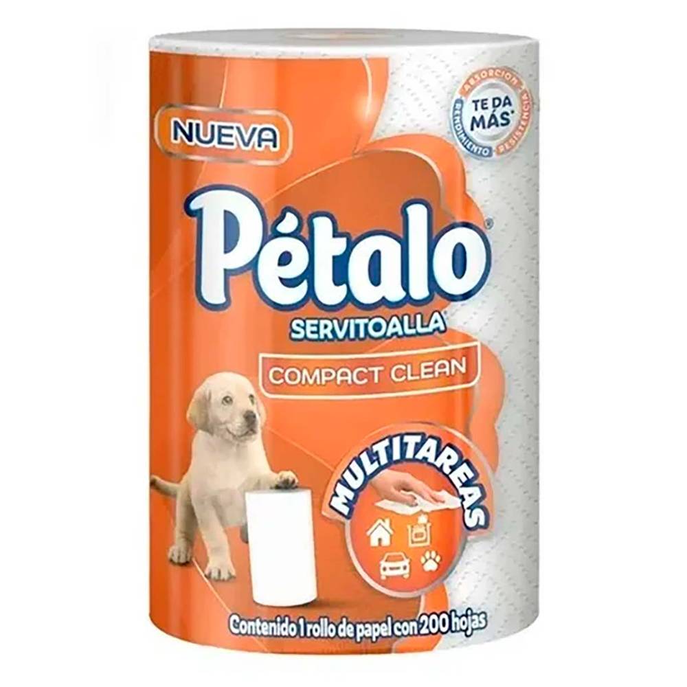 Pétalo · Servitoalla compact clean