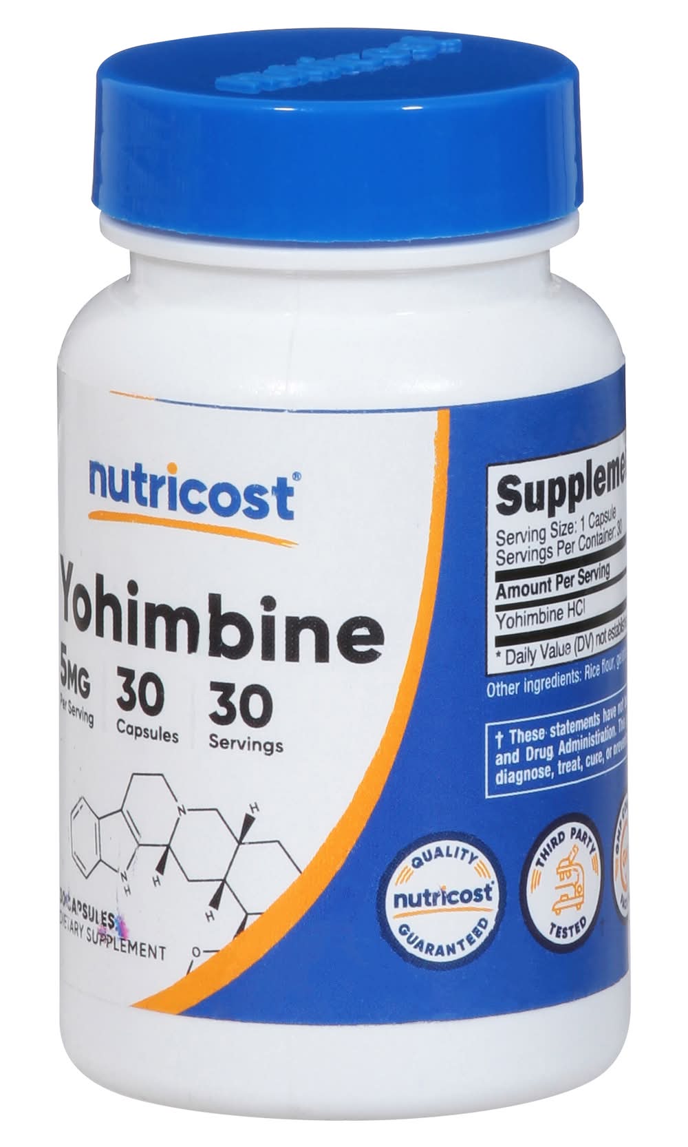 Yohimbina 5mg - 120/240 Capsules - Complément Alimentaire - Neuf