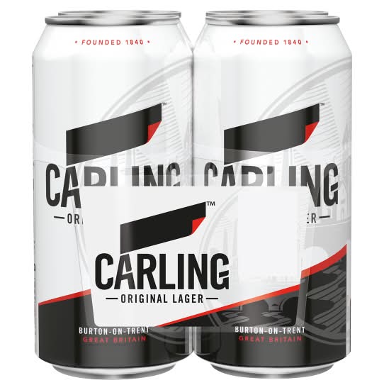 Carling Original Lager Beer (4 x 440ml)