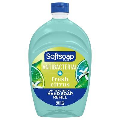 Softsoap Antibacterial Liquid Hand Soap Refill - Fresh Citrus - 50 fl oz