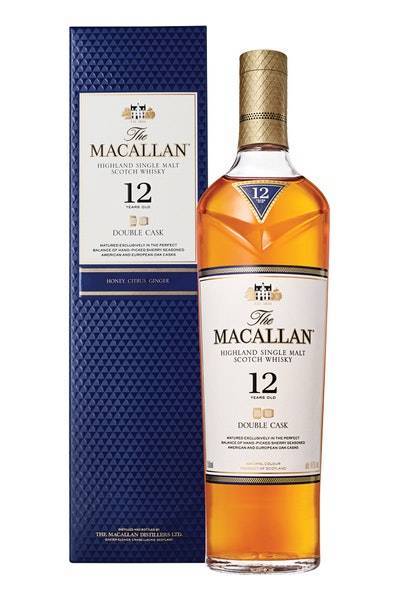 The Macallan Double Cask 12 Year Old Single Malt Scotch Whisky (50ml bottle)