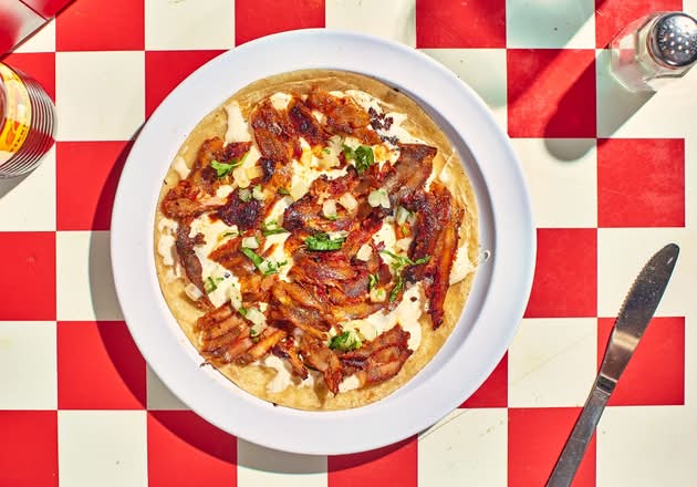Al Pastor Quesadilla.