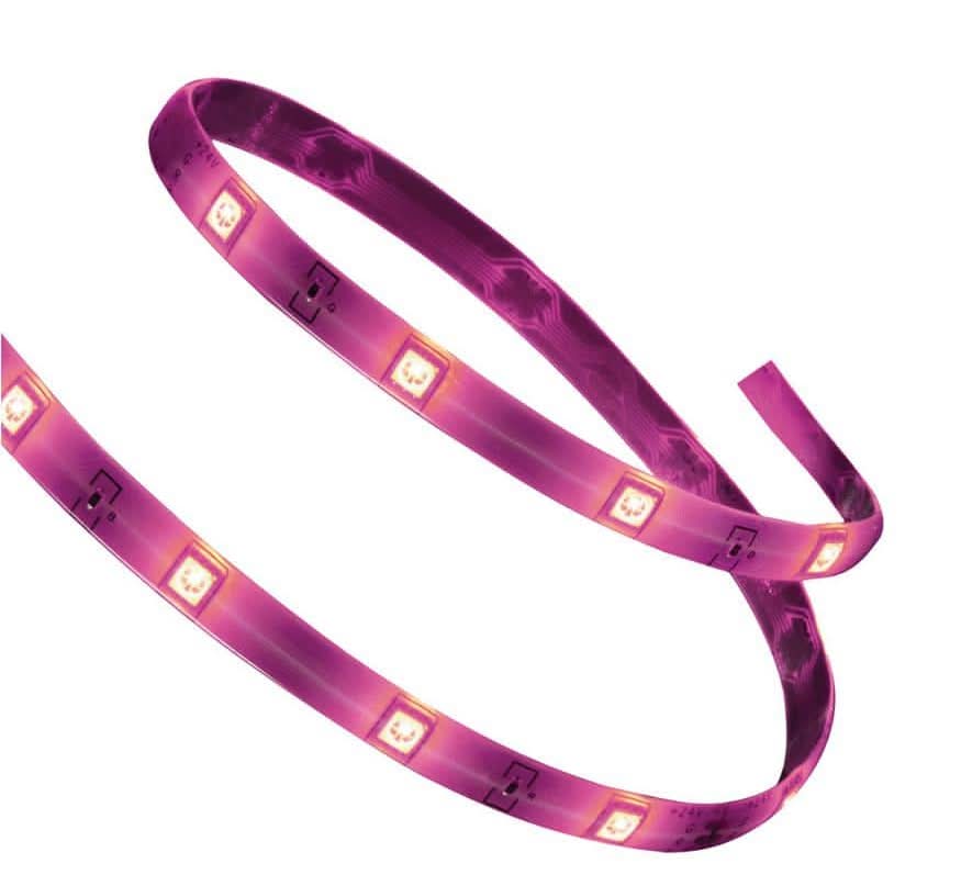 Ecosmart 32.8 Ft. Rgb Color Changing Dimmable Led Strip Light With Remote Control
