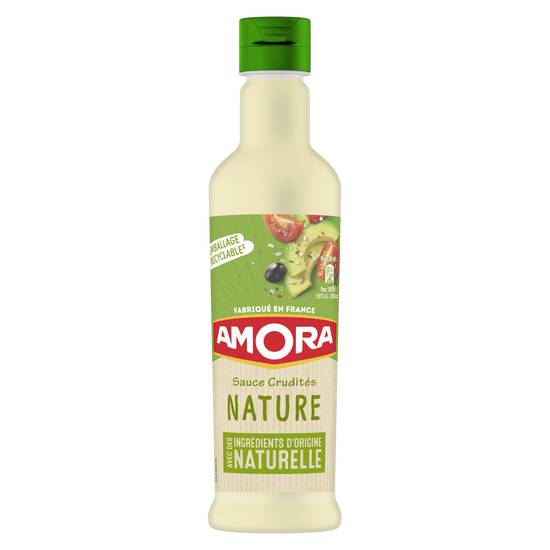 Amora - Sauce crudités nature (380 ml)