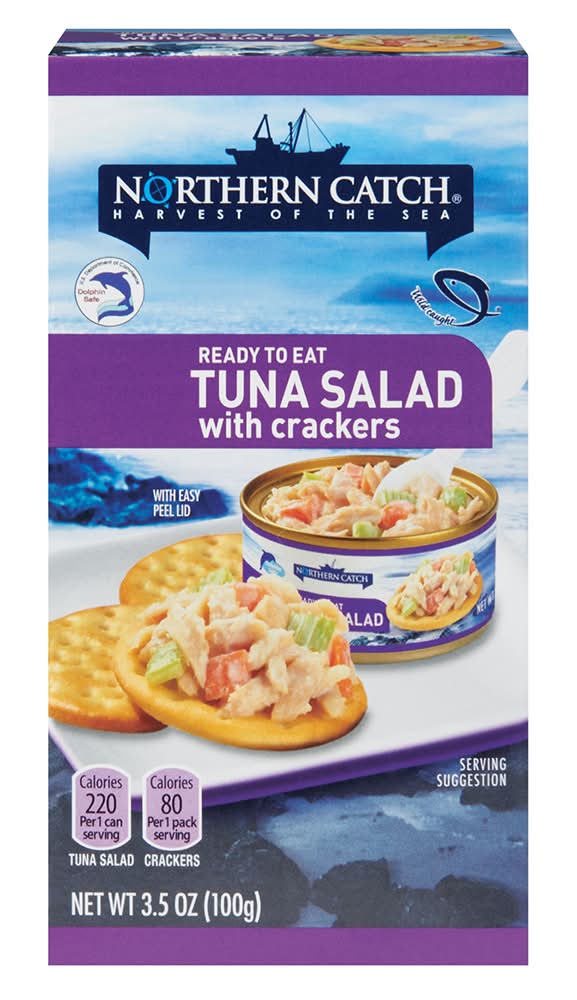 Northern Catch Harvest Of the Sea Ready To Eat Tuna Salad With Crackers (3.5 oz)