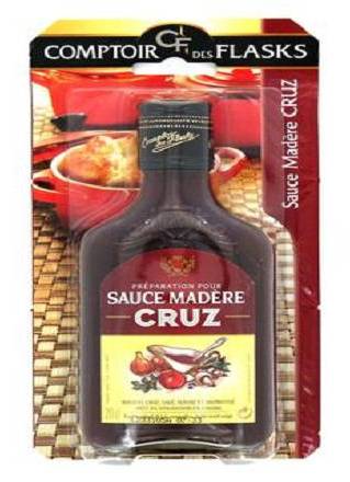 Flask sauce madère Cruz 20cl