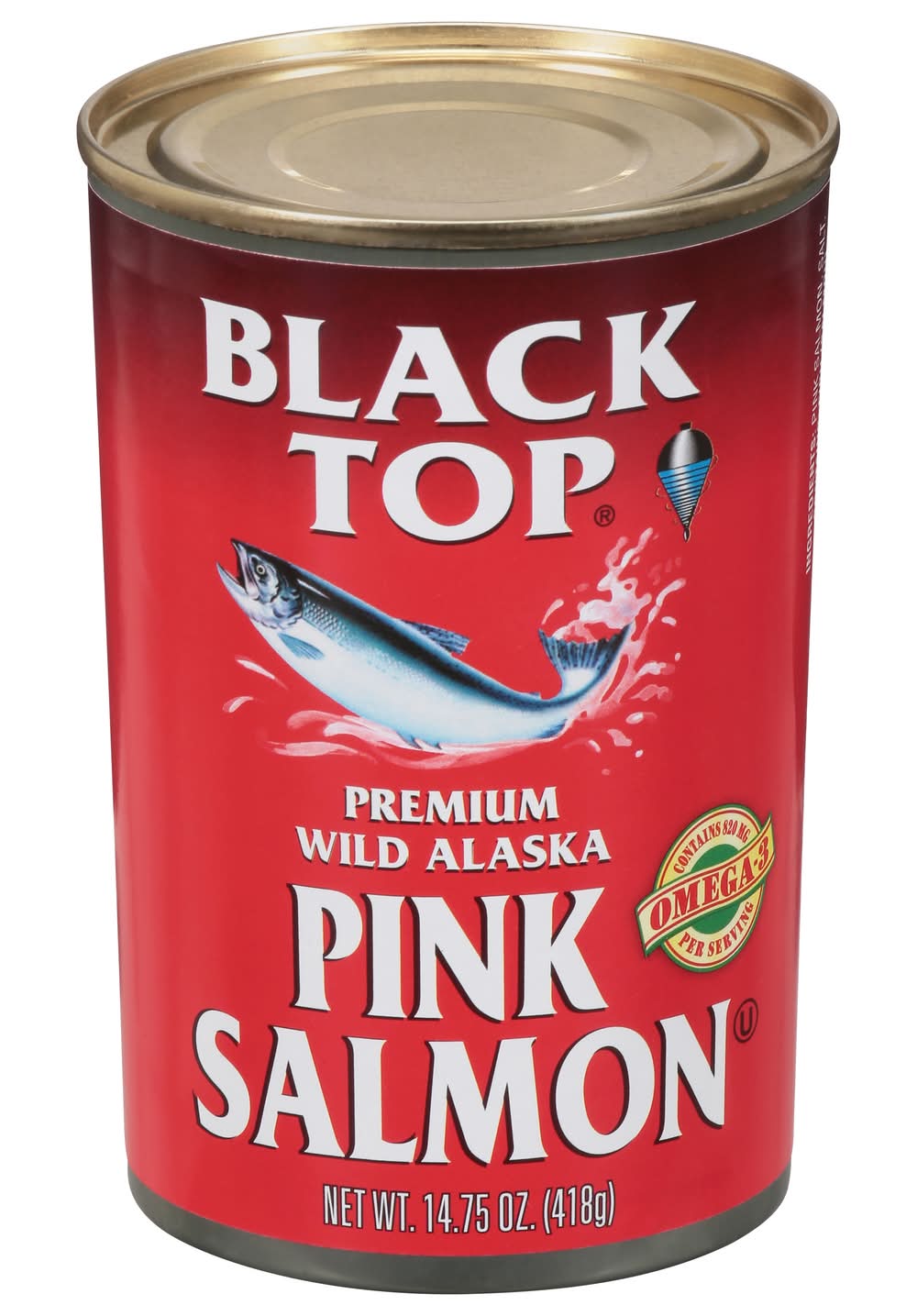 Black Top Premium Wild Alaska Pink Salmon (14.8 oz)