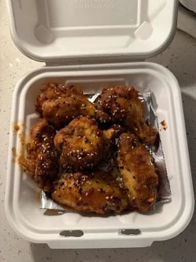 Honey Asian Wings
