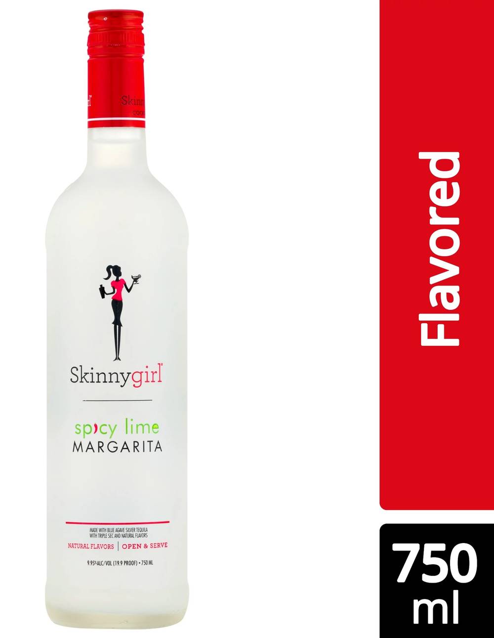 Skinnygirl Spicy Lime Margarita Liqour (750 ml)