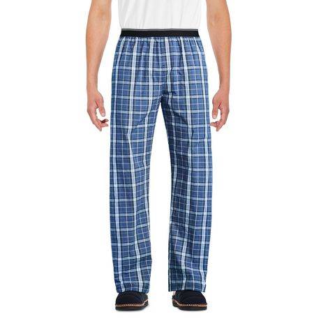 George Men''s Poplin Sleep Pant (Color: Blue, Size: Xl)