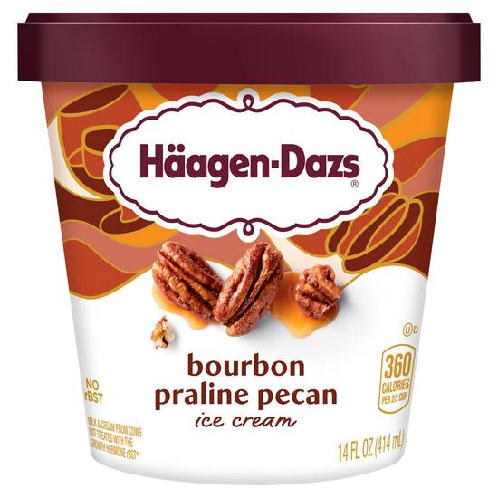 Häagen-Dazs Spirits Bourbon Praline Pecan Ice Cream