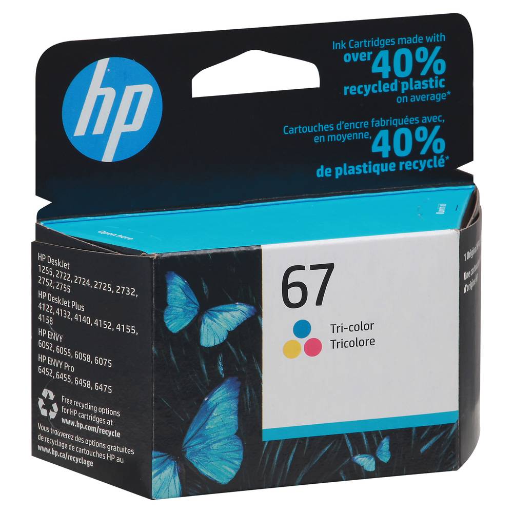 HP 3Ym55an 67 Tri-Color Ink Cartridge