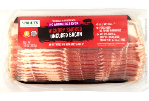 Sprouts Hickory Smoked Uncured Bacon