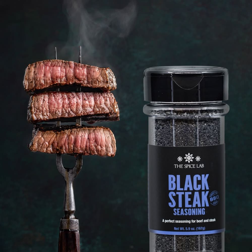 The Spice Lab Black Steak Seasoning (5.9 oz)