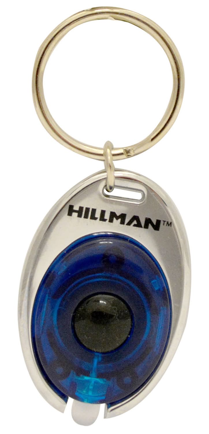 Hillman Metal Assorted Decorative Key Ring Led Light