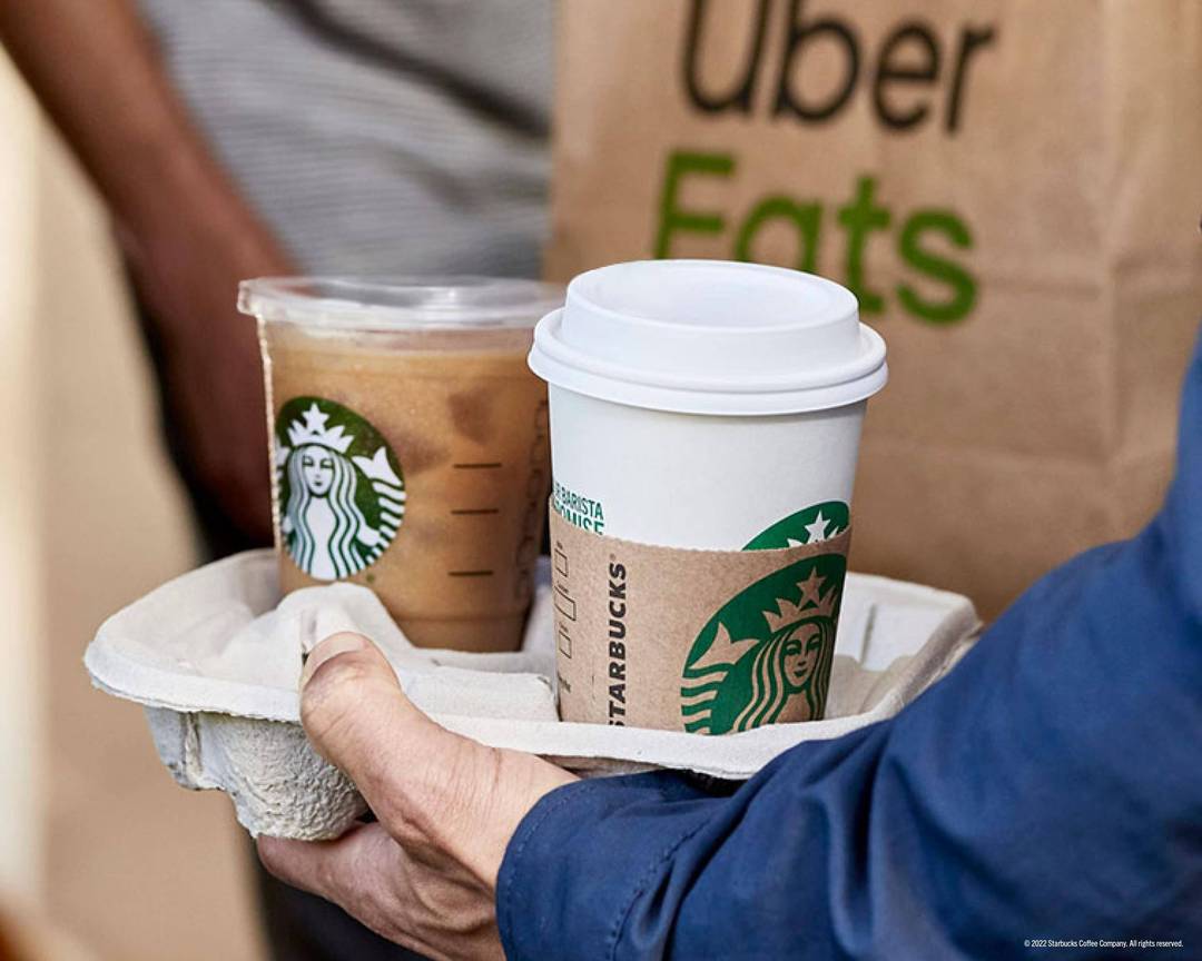 Starbucks 2024 uber eats