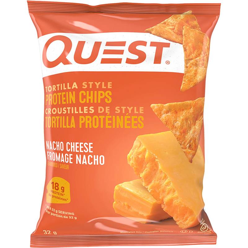 Quest Tortilla Style Protein Chips Nacho Cheese (32 g)