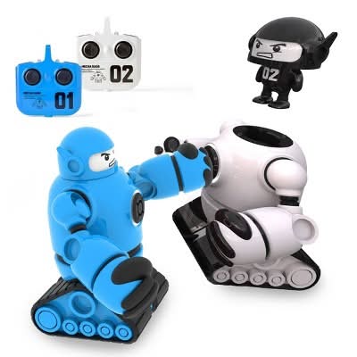 Sharper Image Mecha Rivals Remote Control Battle Robots Toy (4 ct)
