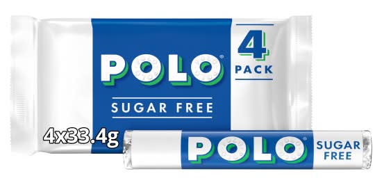 Polo Sugar Free Mint Tube Multipack (4 pack)