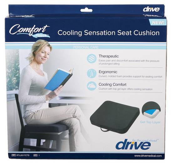 Drive Medical Cooling Sensation Seat Cushion (1 unit)