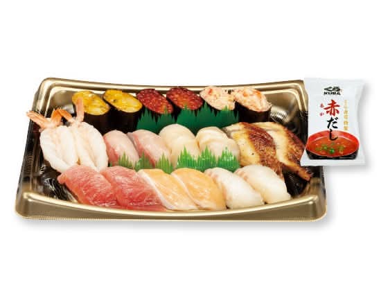 特上極旨セット　赤だし付　2人前