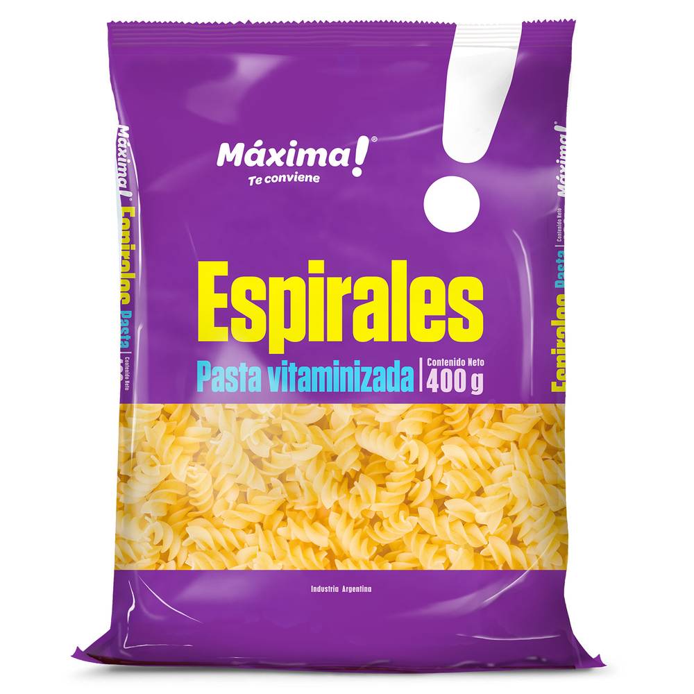 Máxima espirales (paquete 400 g)