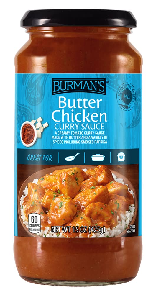 Burman's Butter Chicken Curry Sauce (15 oz)