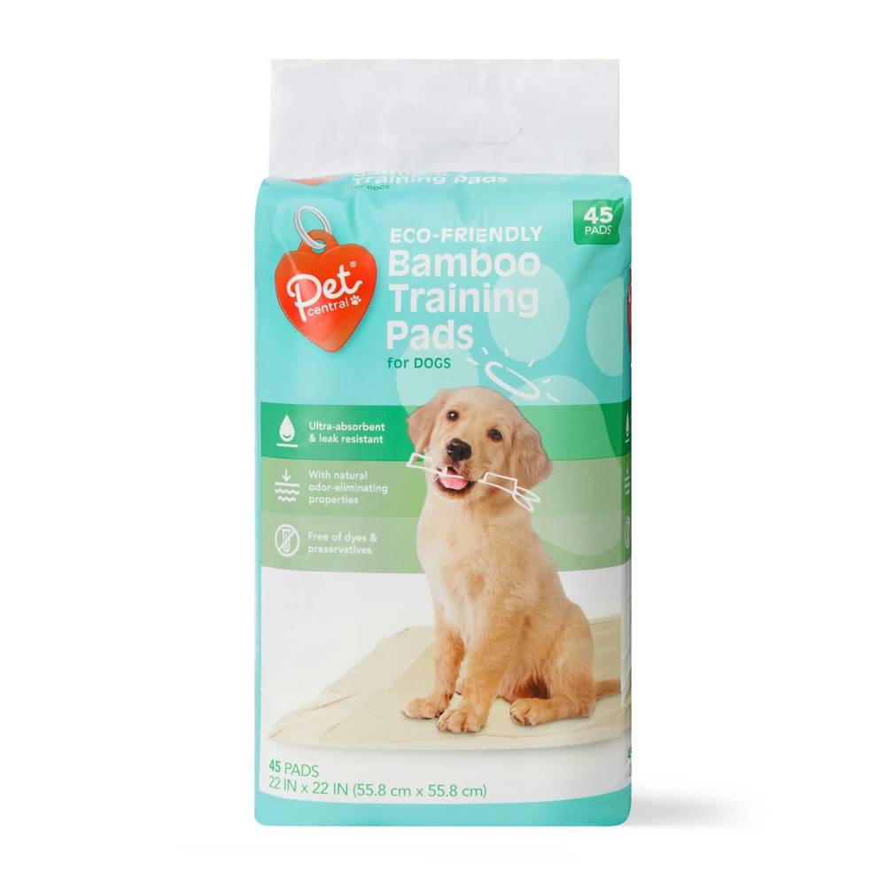 Pet Central Eco Friendly Bamboo Training Pads (45 ct) (22 in x 22 in)