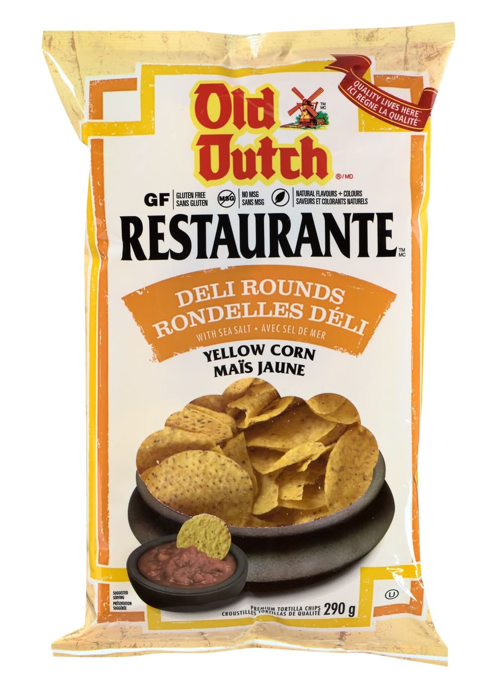 Old Dutch Restaurante Deli Rounds (290 g)