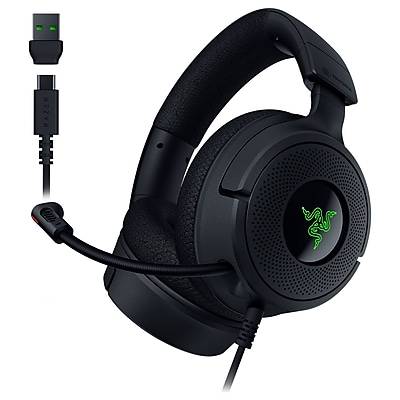 Razer Kraken V4 X Gaming Headset with Type C & Type A Cable for PC, Mac, PS5, Nintendo Switch, Steam Deck, Smartphone