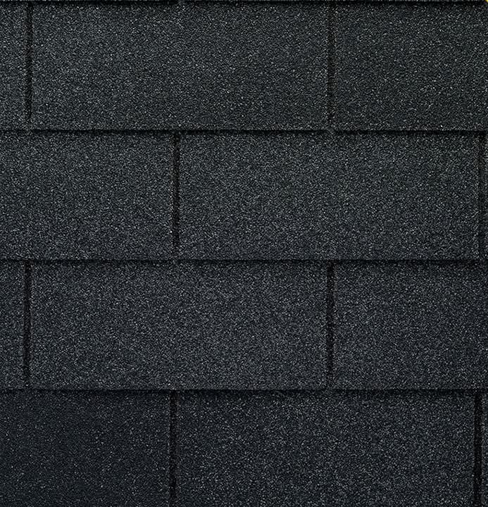 GAF Royal Sovereign Charcoal Algae Resistant 3-tab Roof Shingles ( 33.33-sq ft per Bundle )