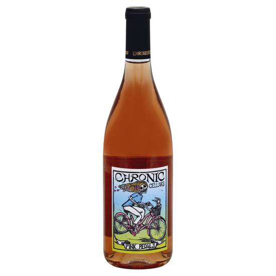 Chronic Cellars Paso Robles Pink Pedals Rose Wine 2016 (750 ml)