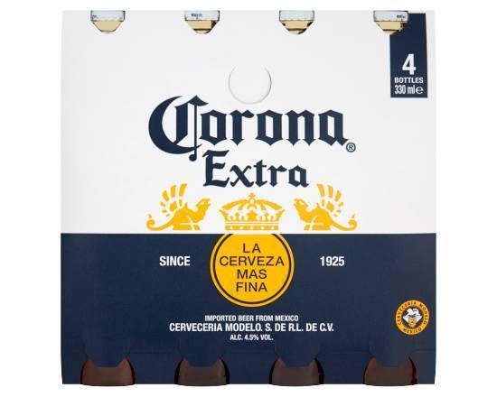 Corona Extra 4.5% 4x330ml ABV 4.5%