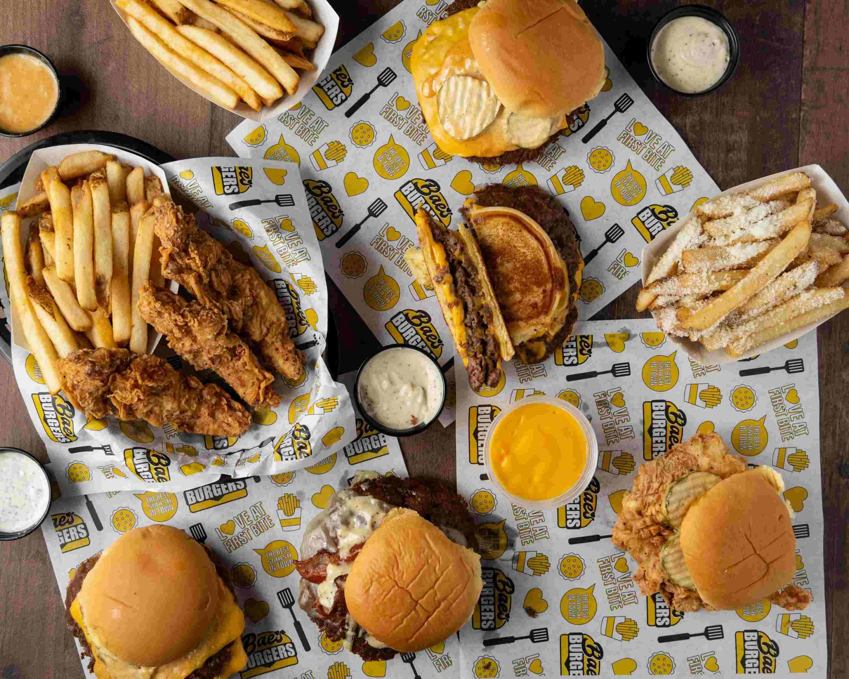 Bae Delivery Bae's Burgers (246 North Main Street) Menu Mooresville • Order Bae's ...