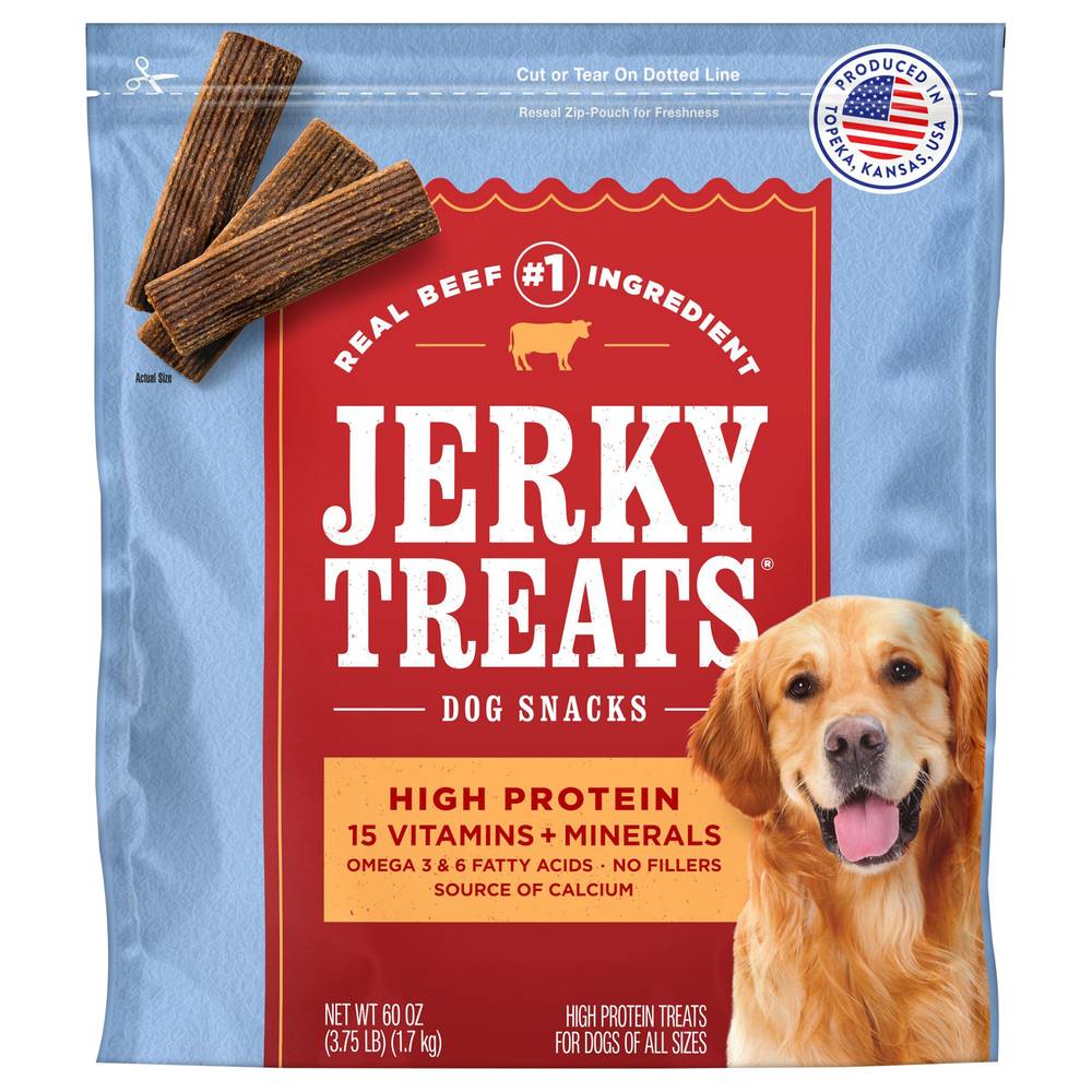 Jerky Treats Beef Flavor Dog Food