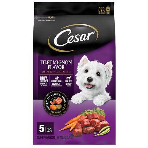 Cesar Dry Dog Food Filet Mignon - 5.0 lb